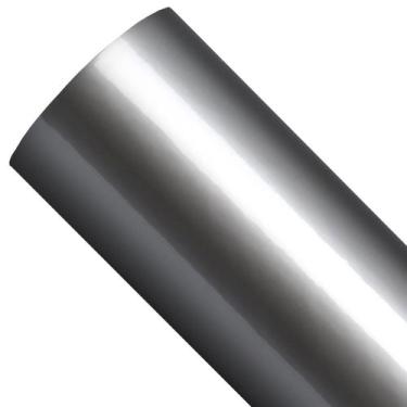 Imagem de Adesivo Inox Prata Para Envelopamento Geladeira Fogão Guarda Roupa Lav