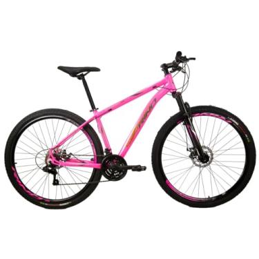 Imagem de Bicicleta Aro 29 Rino Everest 27v - Trava - Hidraulico - Cassete - Rosa Neon 15