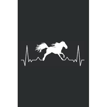 Imagem de Friesenpferd Notizbuch: Friesenpferd Reiterin Friese Pferd / 6x9 Zoll / 120 linierte Seiten Seiten