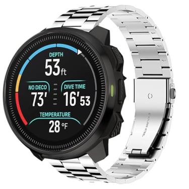 Imagem de Compatível com pulseiras SUUNTO OCEAN, pulseiras de substituição de metal de aço inoxidável de 20 mm e 22 mm compatíveis com SUUNTO OCEAN, RACE, RACE S, VERTICAL, 9 PEAK, 9 PEAK PRO, 5 Peak, 3