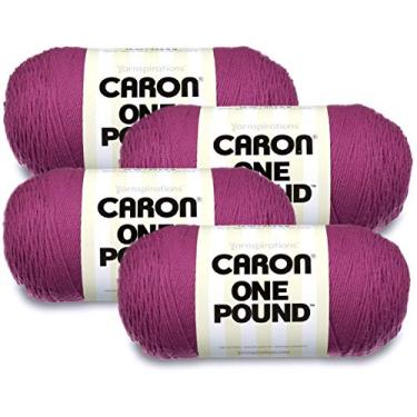 Imagem de Caron One Pound Fio - Pacote com 4 (roxo)