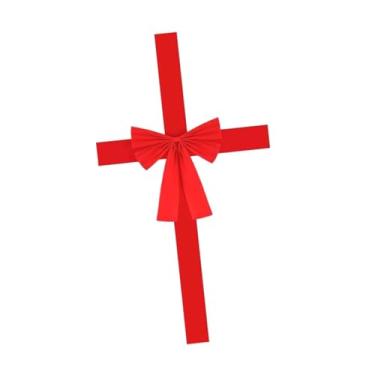 Imagem de Vaveren Laço de Guirlanda de Natal Laço Extra Grande para Porta Da Frente para Comemoração em