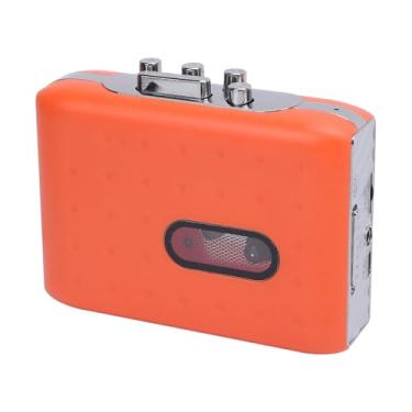 Imagem de USB C Cassette to MP3 Converter, Portátil Cassette Tape Player Com Microfone Embutido e Fone de Ouvido Recarregável Pequeno Gravador de Cassetes para Casa, Park