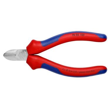 Imagem de KNIPEX Ferramentas - Cortador Diagonal Eletrônico, Cromado, Multi-Componentes (7605125)