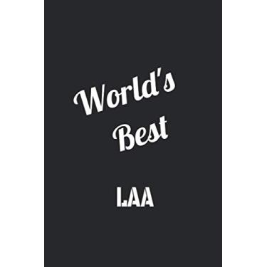 Imagem de World's Best Laa: Lined Journal, 120 Pages, 6x9, Soft Cover, Matte Finish