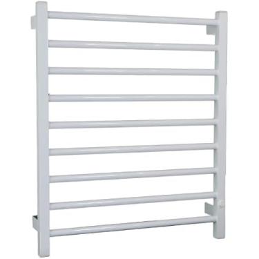 Imagem de Toalheiro Térmico Elétrico para Toalhas, Design Moderno, Branco, Aquecedor de Parede, Secagem Rápida e Economia de Energia, Ideal para Banheiros e Lavabos - 127v