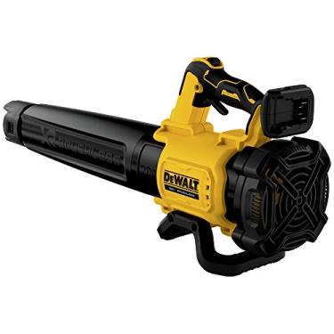 Imagem de DEWALT Soprador de folhas 20V MAX* XR, sem fio, portátil, 125-mph, 450 CFM, somente ferramenta (DCBL722B)