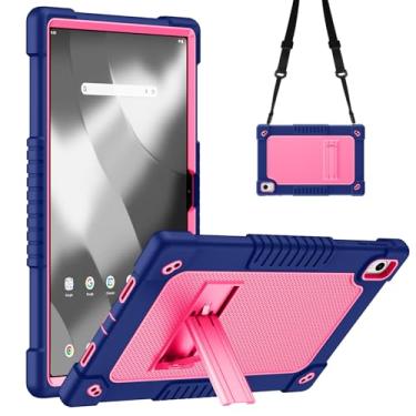Imagem de Hoibon Capa para tablet Onn Pro de 12,1 polegadas 2024 modelo/Onn 12,1 polegadas Tablet Pro 100146663, capa infantil à prova de choque com alça de ombro para Walmart Onn 12,1 polegadas Tablet Pro