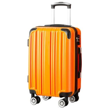 Imagem de Mala expansível Luggage Coolife PC+ABS Spinner 28 polegadas laranja