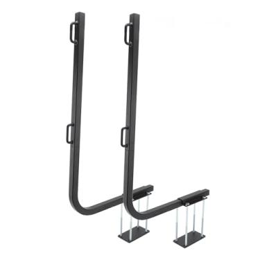 Imagem de Rack De Para-Choques Traseiro, Suporte De Tanque Tote Para Para-Choque De Aço Com Alças De Alta Resistência Caminhão Tanque Tote Compatível Com Tanques De 15, 21, 28 E 36 Galões