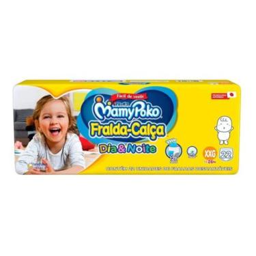 Imagem de Fralda Calça Mamypoko Dia e Noite Amarelo 01 pacote XXG 15-26kg 22 uni
