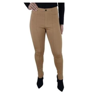 Imagem de Calça Feminina Olho Fatal Montaria Marrom Terra - 601852-Feminino