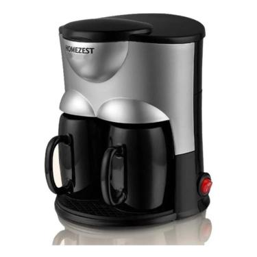Imagem de Cafeteira Elétrica Preta 110V Com Duas Xícaras