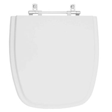 Imagem de Assento Sanitário Poliester City Cinza Prata Para Vaso Celite