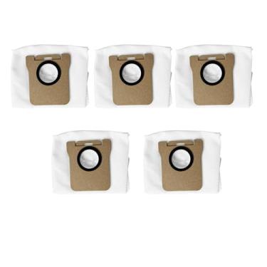 Imagem de NUHFUFA 5 peças de substituição de sacos de pó de limpeza, acessórios para aspirador de pó robô para Xiao-mi Mijia X20 MAX/X20 PRO Sweeper