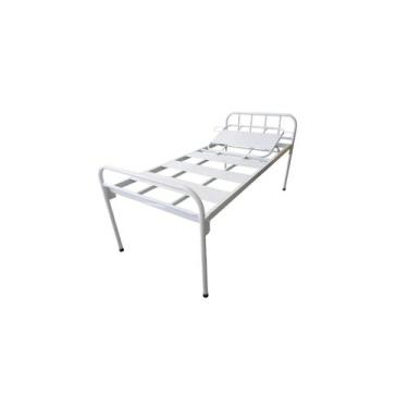Imagem de Cama Hospitalar Standard Fixa Com Elevação de Encosto Por Cremalheira 