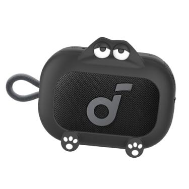 Imagem de Capa de silicone para alto-falante Soundcore Select 4 Go Bluetooth da Anker, capa protetora macia contra arranhões e quedas, compatível apenas com Soundcore Select 4 Go com recorte preciso (preto)