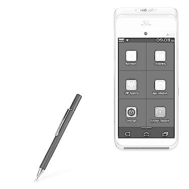 Imagem de Caneta Stylus Pax A920, BoxWave [FineTouch Capacitive Stylus] Caneta Stylus Super Precisa para Pax A920 - Preto Jet