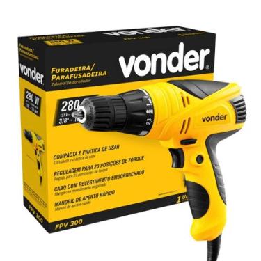 Imagem de Furadeira/Parafusadeira 3/8" FPV 300 Vonder, 110V