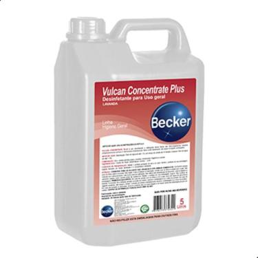 Imagem de Desinfetante 5l Concentrado Lavanda Vulcan Concentrat Plus - Becker