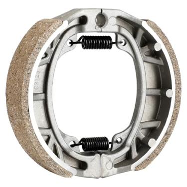 Imagem de FVRITO CG125 105 mm Almofada de sapata de tambor de freio para 6,5 Hp 196cc MB165 MB200 BT200X CT200U Motosports CRF70 TaoTao GY6 49cc 50cc Scooter Quadriciclo