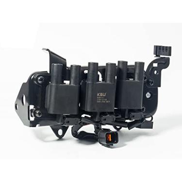 Imagem de Pacote de bobina de ignição para 2001-2006 Hyundai Santa Fe, substitui 27301-37110, 27301-37120, C1352, CK-16, E386, IC486, UF357
