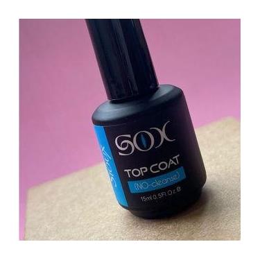 Imagem de Top Coat Sioux (no-cleanse) - 15ml Nail Art Unhas de Gel - D&Z