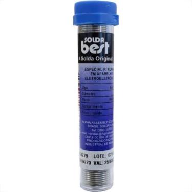 Imagem de Solda Best Tubo Azul Com 4M De Fio 25Gr. - 153279 - BEST / ALPHA