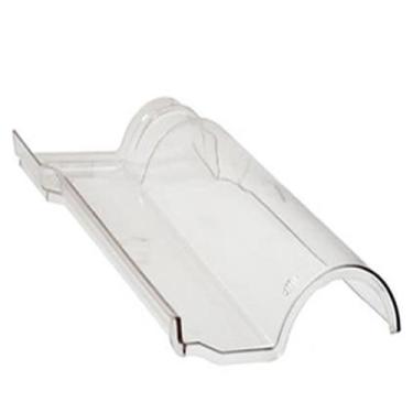 Imagem de Telha Portuguesa Policarbonato Transparente 5 Peças - Plastelha