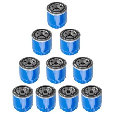 Imagem de Vaticas Filtro de óleo de substituição 26300-35505 Apto para Genesis G70 Hyundai Accent Elantra Genesis Coupe Ioniq Kona Santa Fe Tiburon Tucson XG300 Kia Forte Optima, 10 peças