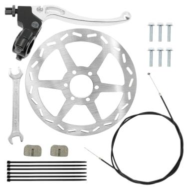 Imagem de ZUDKSUY Kit de alavanca de freio de mini bicicleta com guidão de 22 mm 7/20.3 cm, substituição para Coleman Powersports CT100U CC100X, substituição para Baja Motorsports Doodle Bug DB30