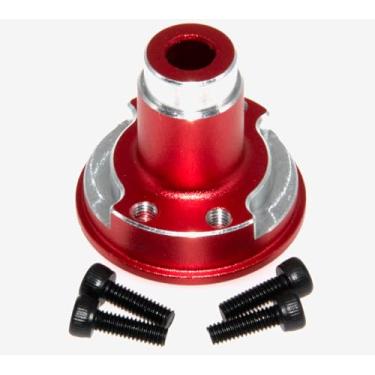Imagem de 8379 Straight Shaft Spool Lock Compatible with 1/10 Traxxas 4-Tec Upgrade Drift Ford Mustang Replace Rc Car Aluminum Alloy Part Replace(Red)