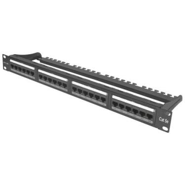 Imagem de Patch Panel Evus Cat5E 24 Portas Ev-Pp-5E-24