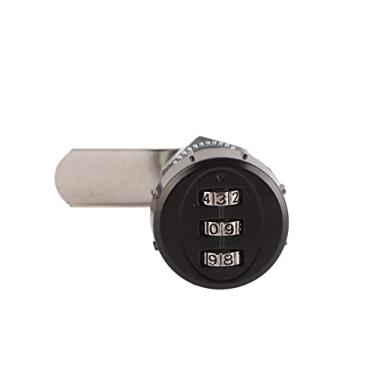 Imagem de Gabinete de YINHING Lockless Keyless, Código de Combinação de Senha de 3 Dígitos HASP BLOCK BLOCK, Trava da (L = 30,5 19~23mm de espessura do gabinete)