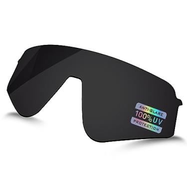 Imagem de Bowyer Lentes de reposição polarizadas para óculos de sol Oakley Sutro Lite Sweep OO9465 39 mm - Preto
