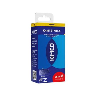 Imagem de Preservativo k-med k-misinha leve 8 pague 6 extra lubrificada especial