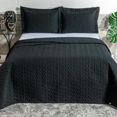 Imagem de Cobre Leito Queen Egeo 3 Peças Percal 200 Fios - Nicks Moda Casa