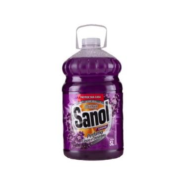 Imagem de Desinfetante Líquido Sanol 2028 Concentrado Lavanda 5L, Lavanda, 5L