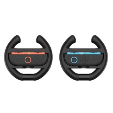 Imagem de XHSESA Racing Steering Wheel Grip for Switch 2 -Ergonomic Controller Handle Accessories for Joy-Con Controllers