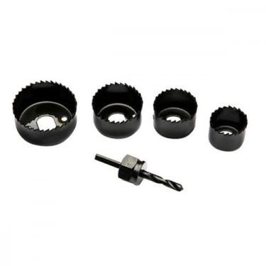 Imagem de Serra Copo Jogo Brasfort Aco Carbono 32Mm A 54Mm Com 5 Pecas - 8734 - 