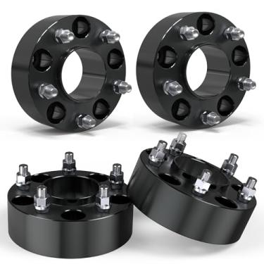 Imagem de EVERESTWAY Espaçadores de roda 5x5 5 x 127 mm, 5 mm de espessura 5 pinos 71,5 mm furo do cubo, pinos de 1/2" x 20 compatíveis com Jeep Wrangler JK/2006-2010 2007-2010 Commander XK Grand Cherokee WK 4