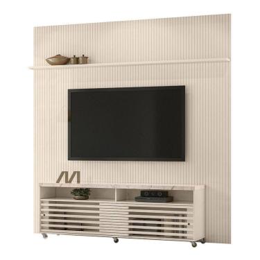 Imagem de Combo Painel De 60 Polegadas + Rack Frizz New Prestige - 7 Decor Calacata E Off White