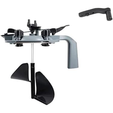 Imagem de Dnoivr Tampa de mistura de tinta, universal, sem gotejamento, para carro, com bico de vazamento, pá de mistura estilo trado, 4 litros, aquarela, cinza, para exterior