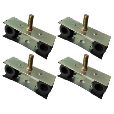 Imagem de Kit 4 Coxim Lanterna Traseira Para Scania 112 113 142 143