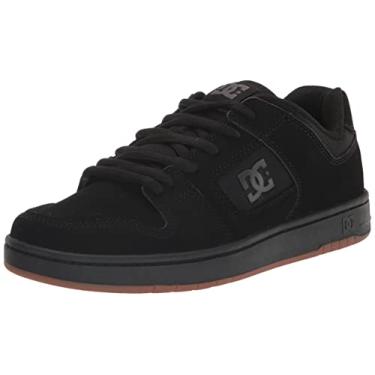 Imagem de DC Tênis masculino casual de skate Manteca 4, Preto/Preto/Goma, 12.5