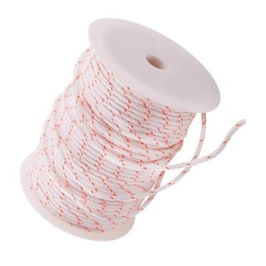 Imagem de Gralara Corda de arranque 100 m, corda de nylon suave e resistente para rachador de toras, aparador de bordas, roçadeira, aparador de grama, peças de motor a, 3.0 Mm