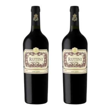 Imagem de Kit c/ 2 Vinho Argentino Tinto Seco Rutini Cabernet Malbec 750ml