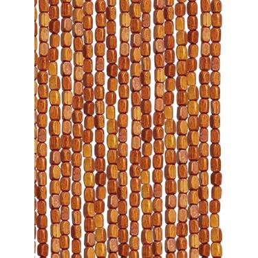 Imagem de Cortina Frisada De Madeira Natural E Bambu,cortina De Corda Fly Screen Doors Cutain,cortina Frisada De Bambu Para Porta,divisor De Quarto De Cortina De Porta,para Corredor De Ja, 50 strands (50x150cm)