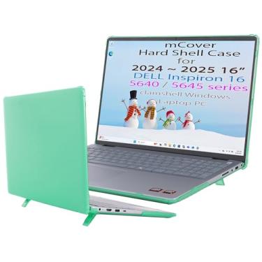 Imagem de mCover Capa compatível apenas com laptop Dell Inspiron 16 5640 série 5645 de 16 polegadas 2024 ~ 2025 (NÃO serve para nenhum outro modelo Dell) - verde