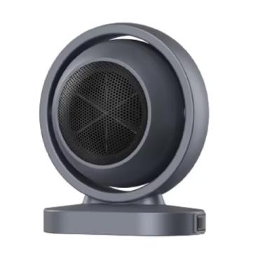 Imagem de Aquecedor Portátil Elétrico Mesa Silencioso Mini Aquecedor Ambiente Pessoal Quarto Banheiro 380W Inverno Compacto